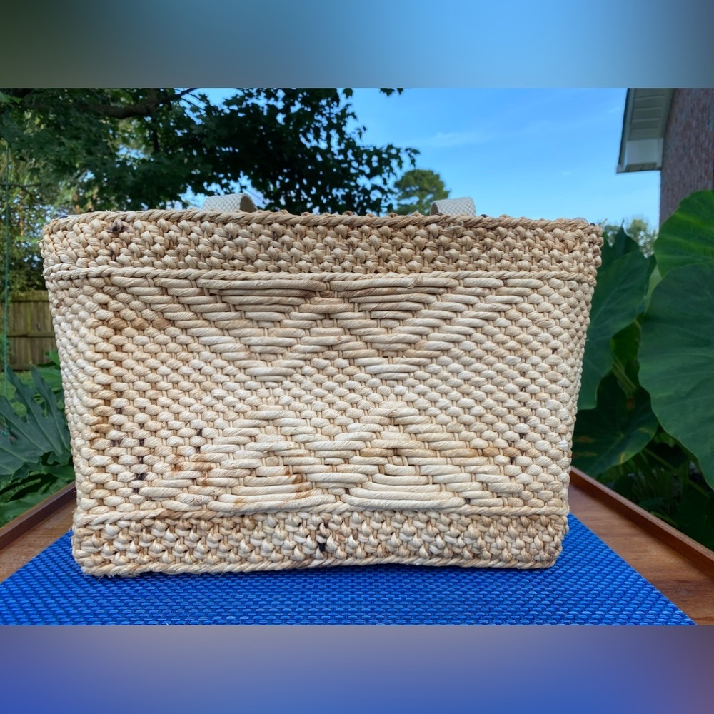 Vintage Loredana made in Italy Raffia/Straw Tote bag